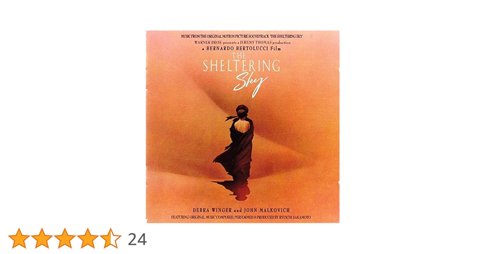 Ryuichi Sakamoto The Sheltering Sky サントラ Ryûichi Sakamoto, Sakamoto, Ryuichi - The Sheltering Sky